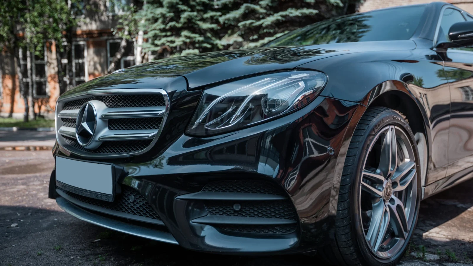 Полировка кузова — Mercedes-Benz E-Class