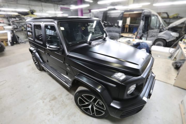 Оклейка автомобиля — Mercedes-Benz G-Class