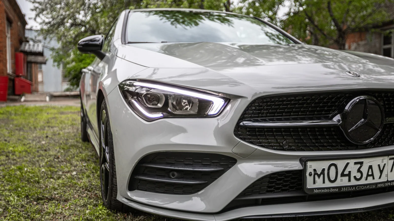 Оклейка автомобиля — Mercedes-Benz CLA