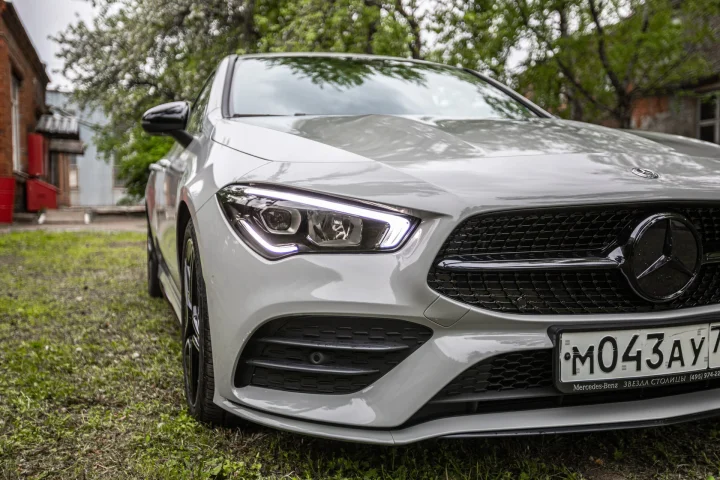 Оклейка автомобиля — Mercedes-Benz CLA